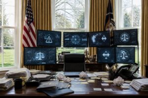 gr... met en lumière l'extraordinaire instabilité des prises de position de la maison-blanche concernant l'intelligence artificielle, soulignant les défis et impacts de cette fluctuation politique.