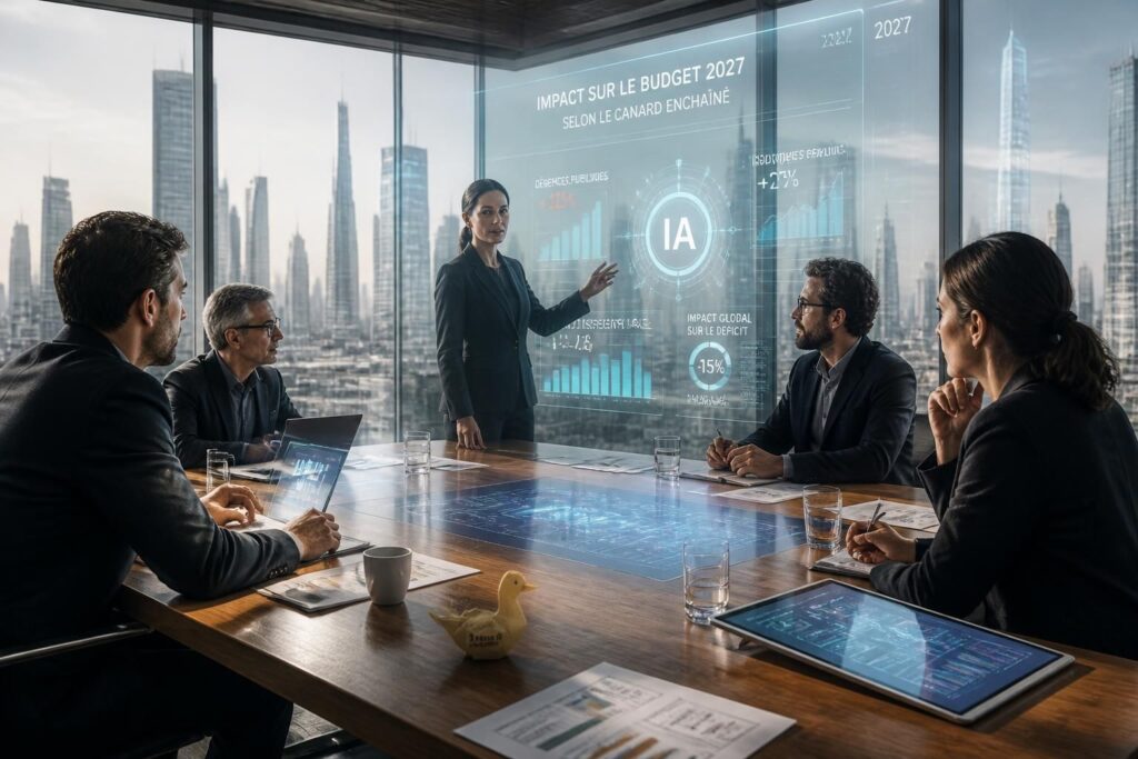 découvrez comment l'intelligence artificielle influence le budget 2027, avec des révélations inédites du canard enchaîné sur ses impacts économiques surprenants.
