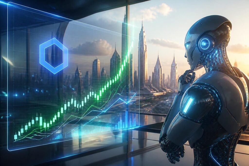 découvrez comment l'ia google gemini prévoit une hausse spectaculaire pour chainlink (link) et ce que cela signifie pour les investisseurs et le marché des cryptomonnaies.