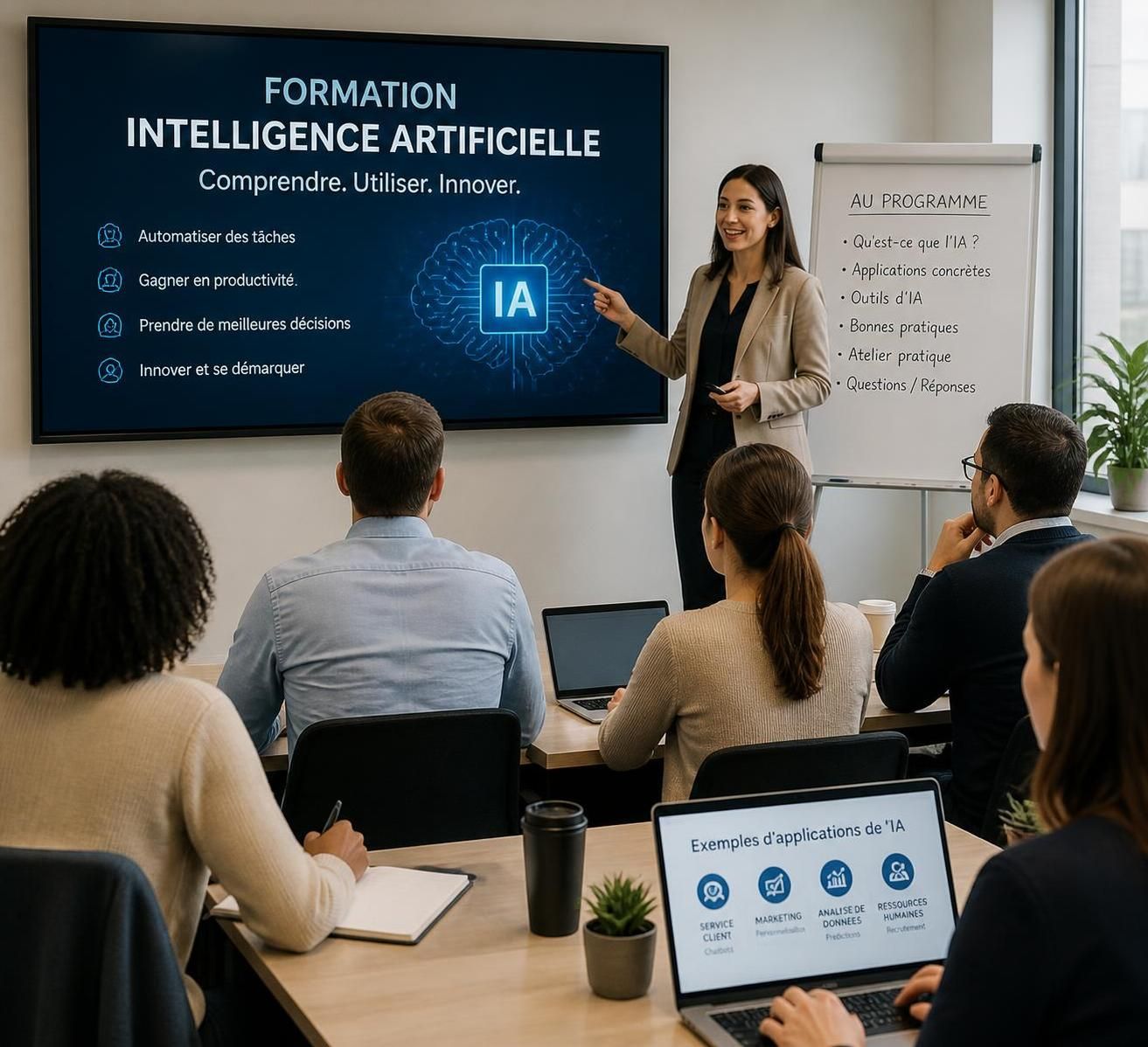 découvrez comment l'intelligence artificielle transforme le monde du travail et pourquoi une révolution culturelle au bureau est essentielle pour tirer pleinement parti de ses avantages.