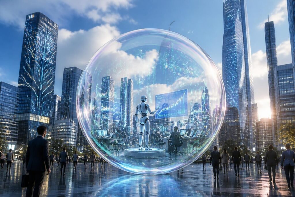 découvrez comment l'intelligence artificielle, illustrée par marangi de gabelli, pourrait être à l'origine d'une nouvelle bulle financière et ses implications pour l'avenir économique.