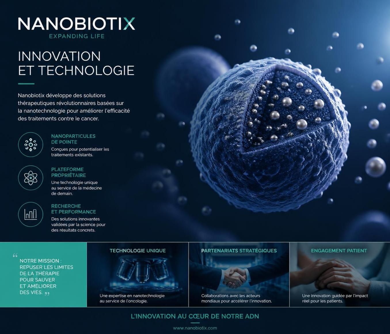 découvrez comment nanobiotix, pionnier français de la nanomédecine, transforme la lutte contre le cancer avec des innovations révolutionnaires.