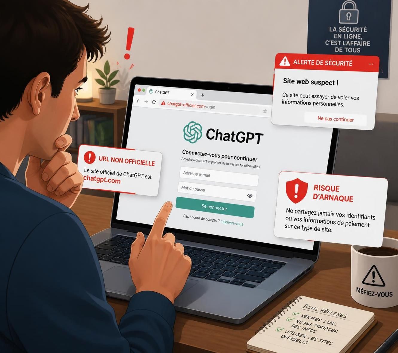 découvrez la nouvelle arnaque liée à chatgpt qui incite à installer un malware. apprenez à identifier cette menace et à la déjouer pour protéger vos appareils et vos données.