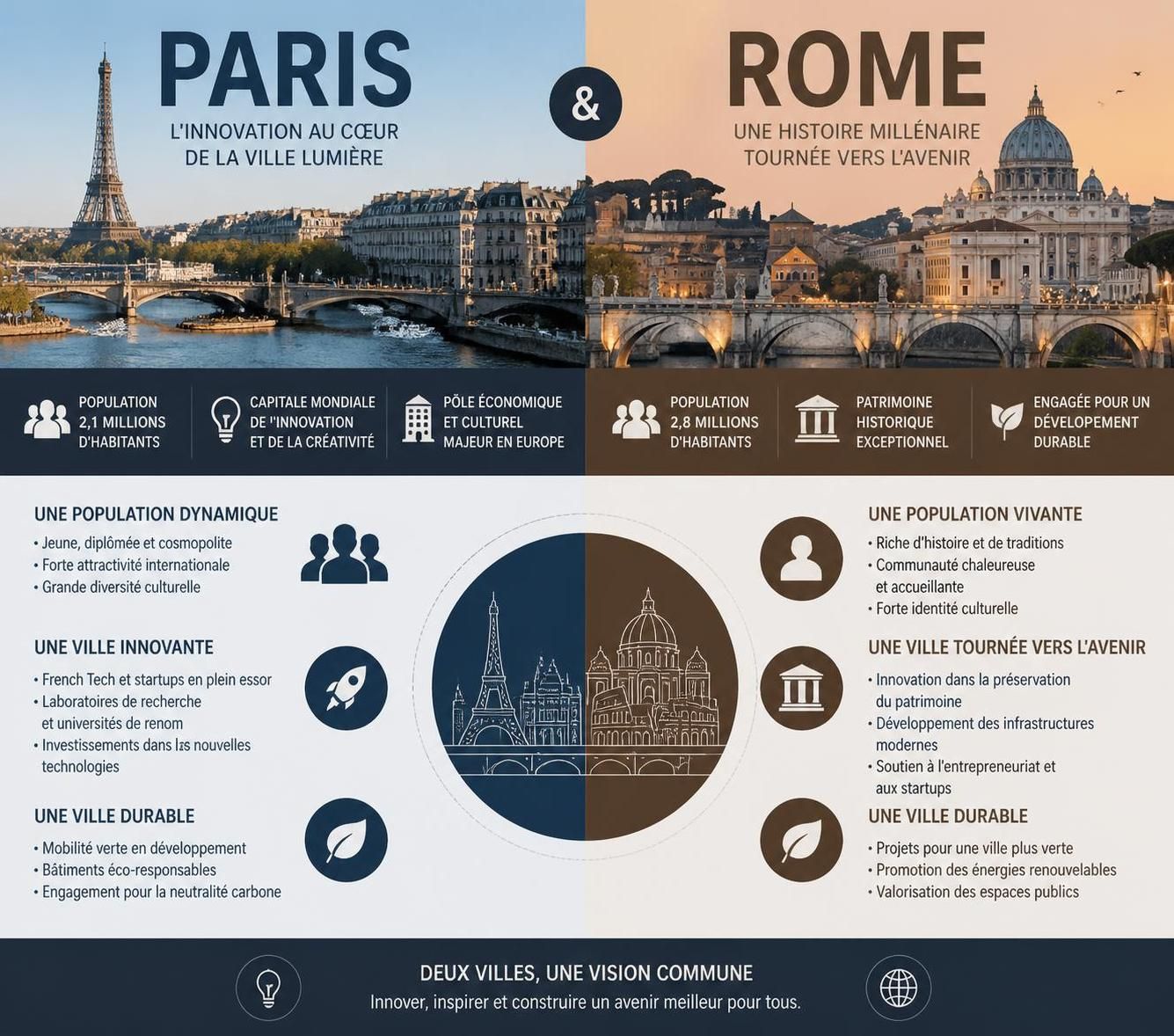 découvrez l'analyse de sandro gozi, député européen, sur le rôle de paris et rome comme pionnières d'une europe urbaine innovante mettant en avant les enjeux et les opportunités du développement urbain européen.