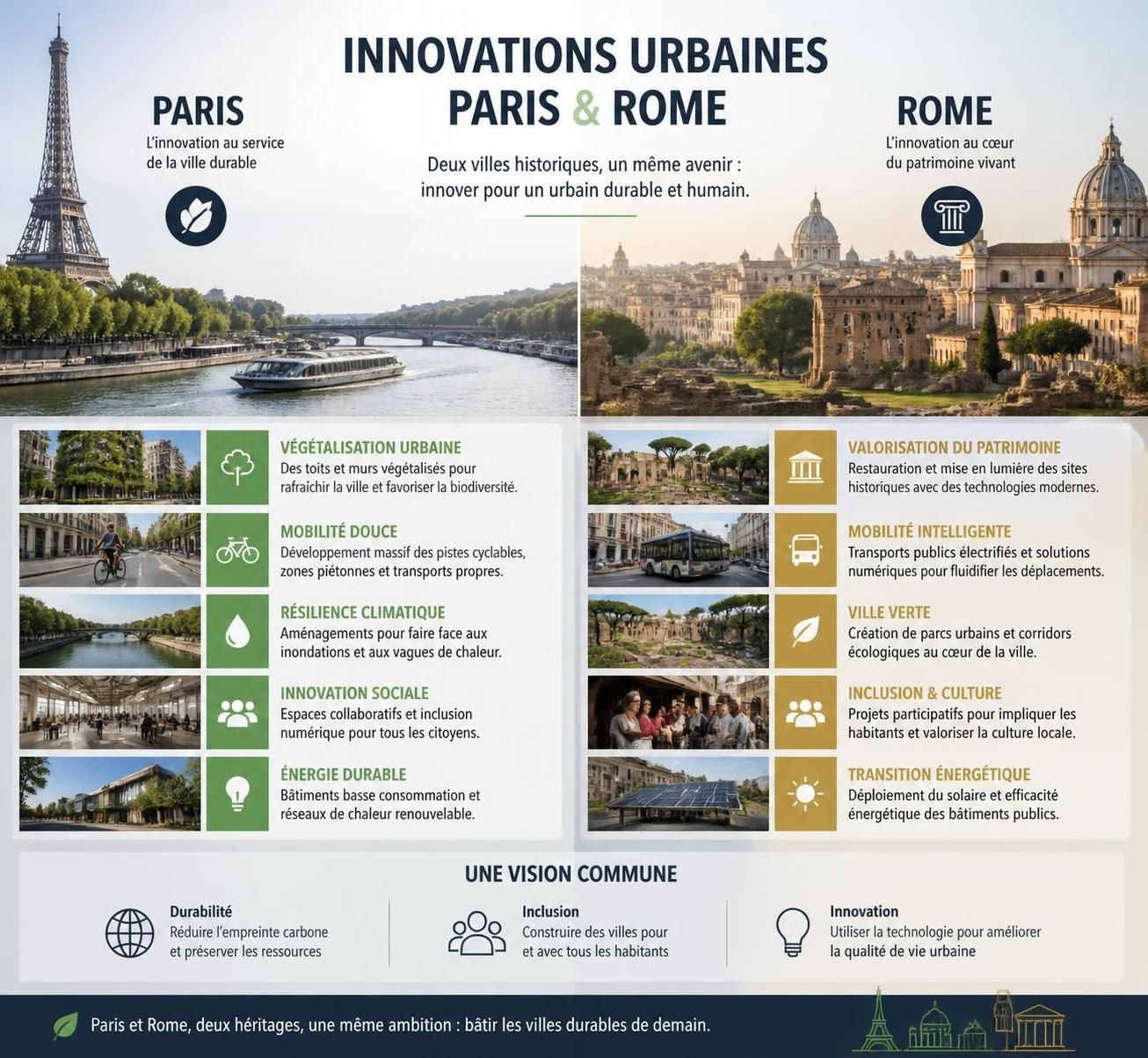 découvrez l'analyse de sandro gozi, député européen, sur le rôle pionnier de paris et rome dans l'innovation urbaine au sein de l'europe.