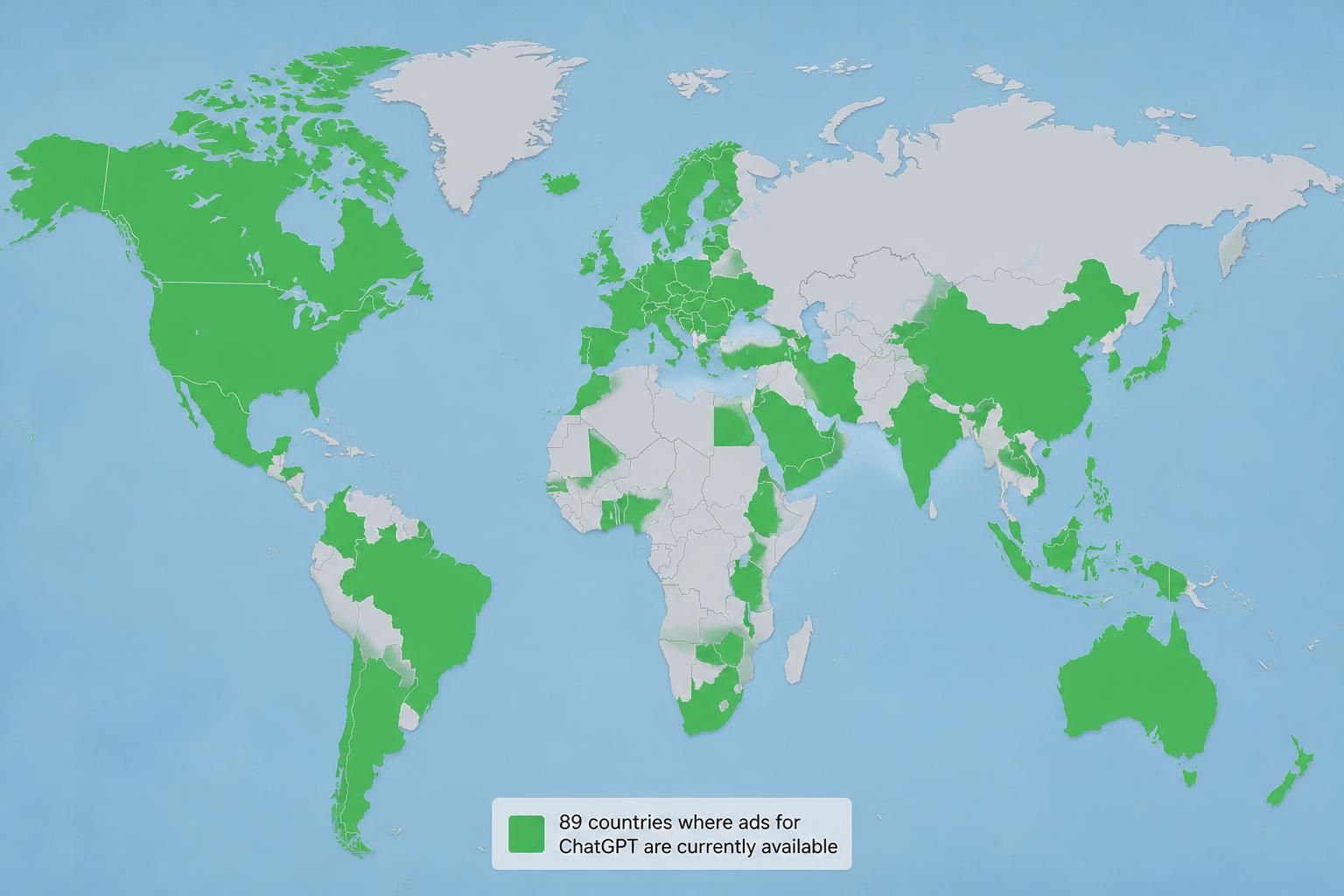 découvrez quels pays peuvent désormais lancer des campagnes publicitaires avec chatgpt, étendu à 89 pays, et les critères d'éligibilité pour les annonceurs.