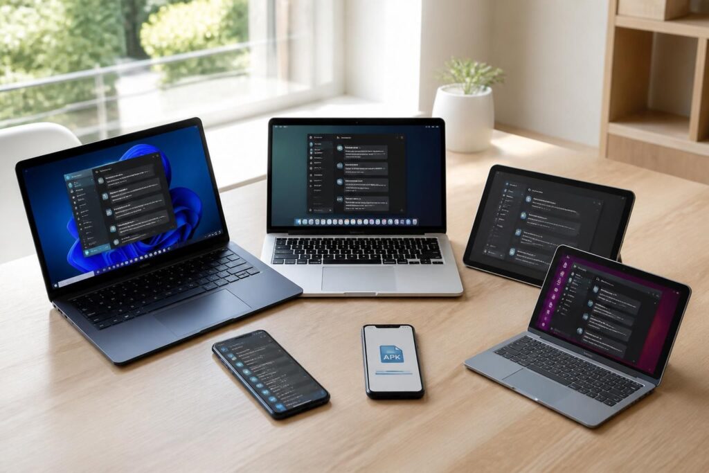téléchargez chatgpt gratuitement sur toutes les plateformes : windows, macos, android, ios, linux, apk et application web. profitez d'une expérience d'intelligence artificielle accessible partout.