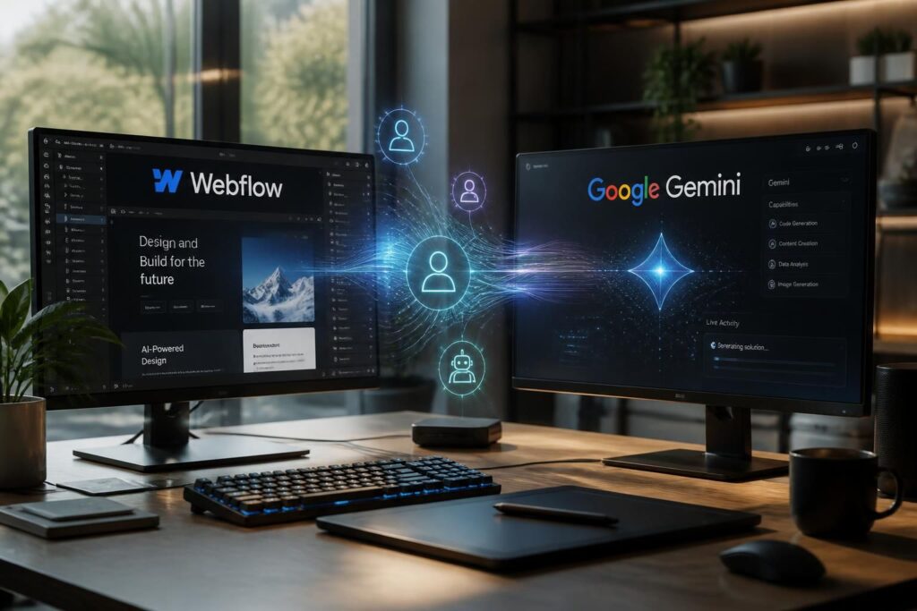 découvrez l'intégration innovante entre webflow et google gemini, une solution agentique révolutionnaire qui transforme la gestion des projets web.