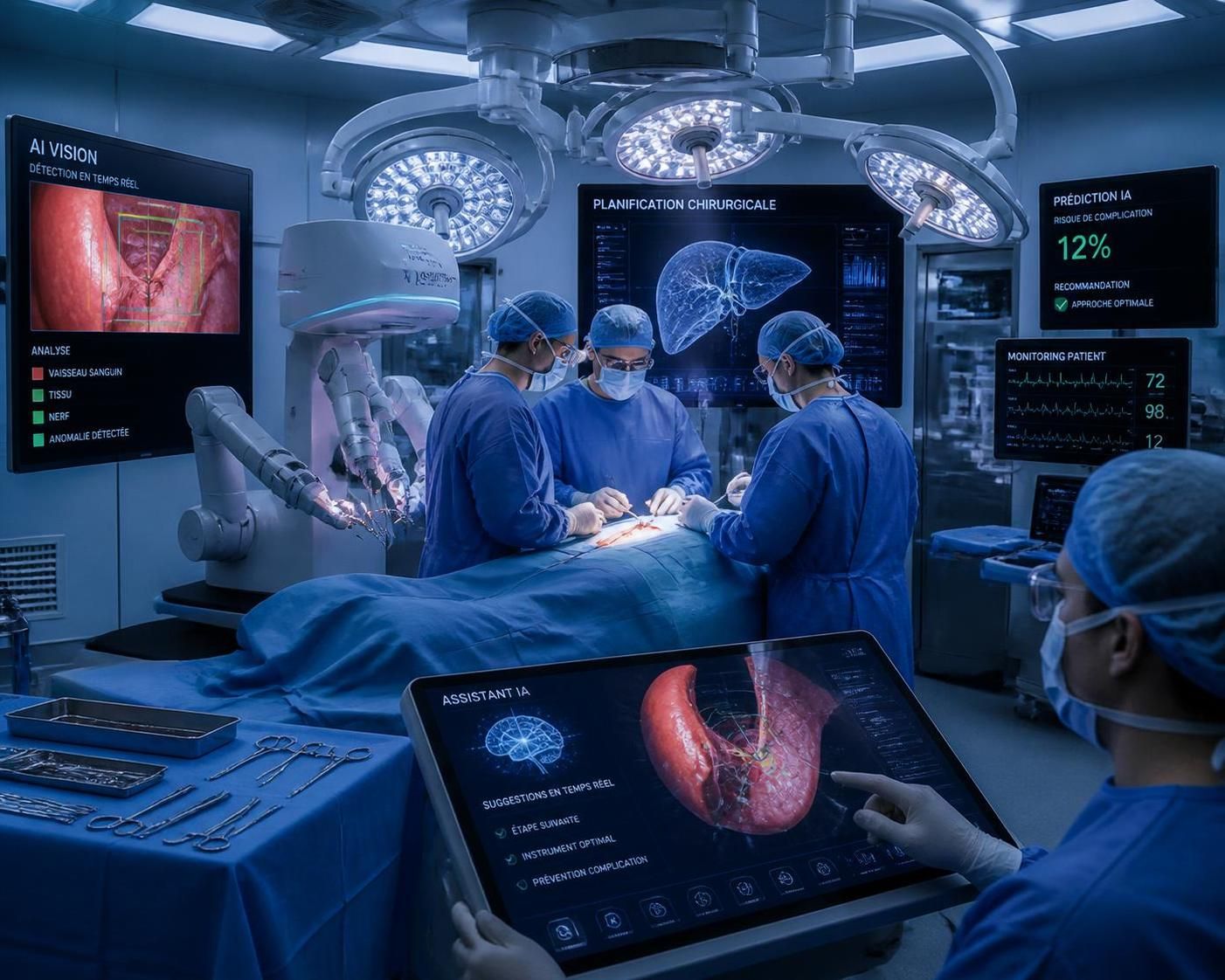 découvrez le pourcentage d'hôpitaux français ayant intégré l'intelligence artificielle dans leurs pratiques médicales et comment cette technologie transforme le secteur de la santé.